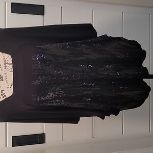 Dana Buchman Flowy Formal Blouse